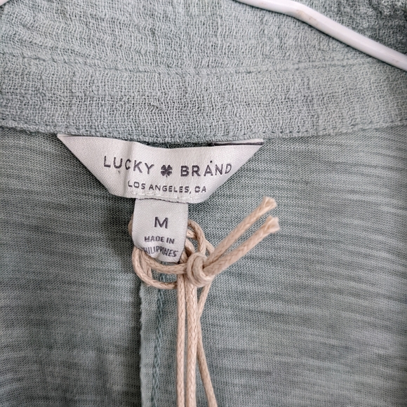 Lucky Brand Women's Button Down Long Sleeve Pocket Shirt - Picture 5 of 10